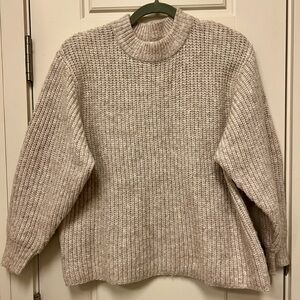 ASOS Cream Turtleneck Sweater
